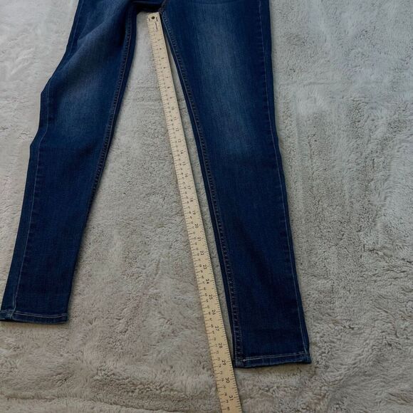 Levis 535 Super Skinny Jeans Womens Size 28x30 Denim Stretch Mid Rise Jegging - Picture 9 of 10